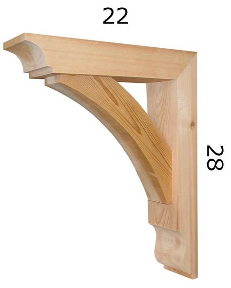 wooden brackets for patios